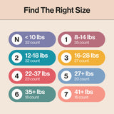 Clean Conscious Diapers, Size 4 (22-37 lbs), 60ct