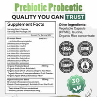 Prebiotics & Probiotics – Gut Health & Digestion Support