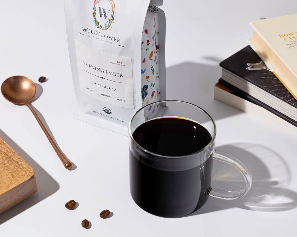 Evening Ember Organic Coffee | Decaf Espresso