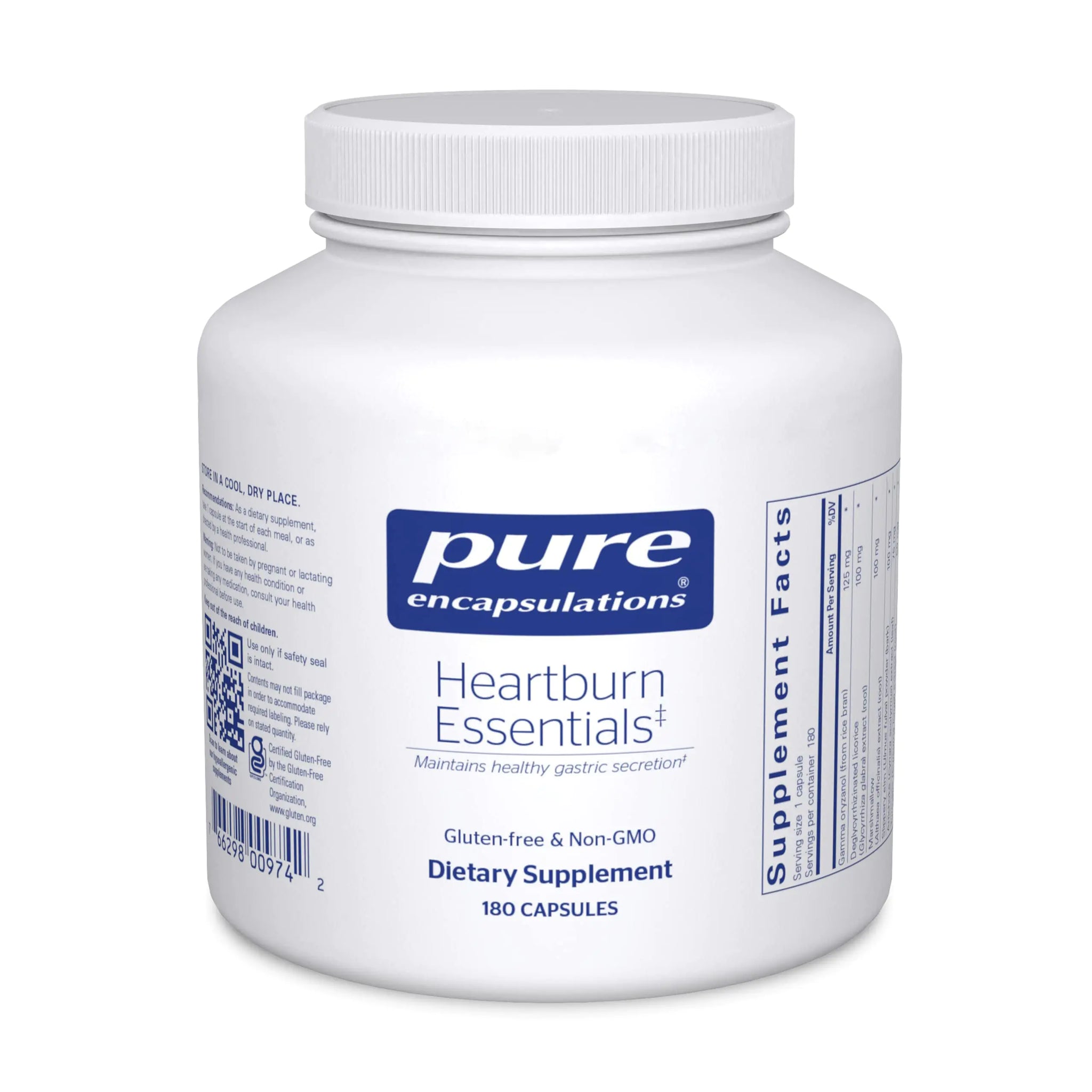 Heartburn Essentials , 180 Capsules