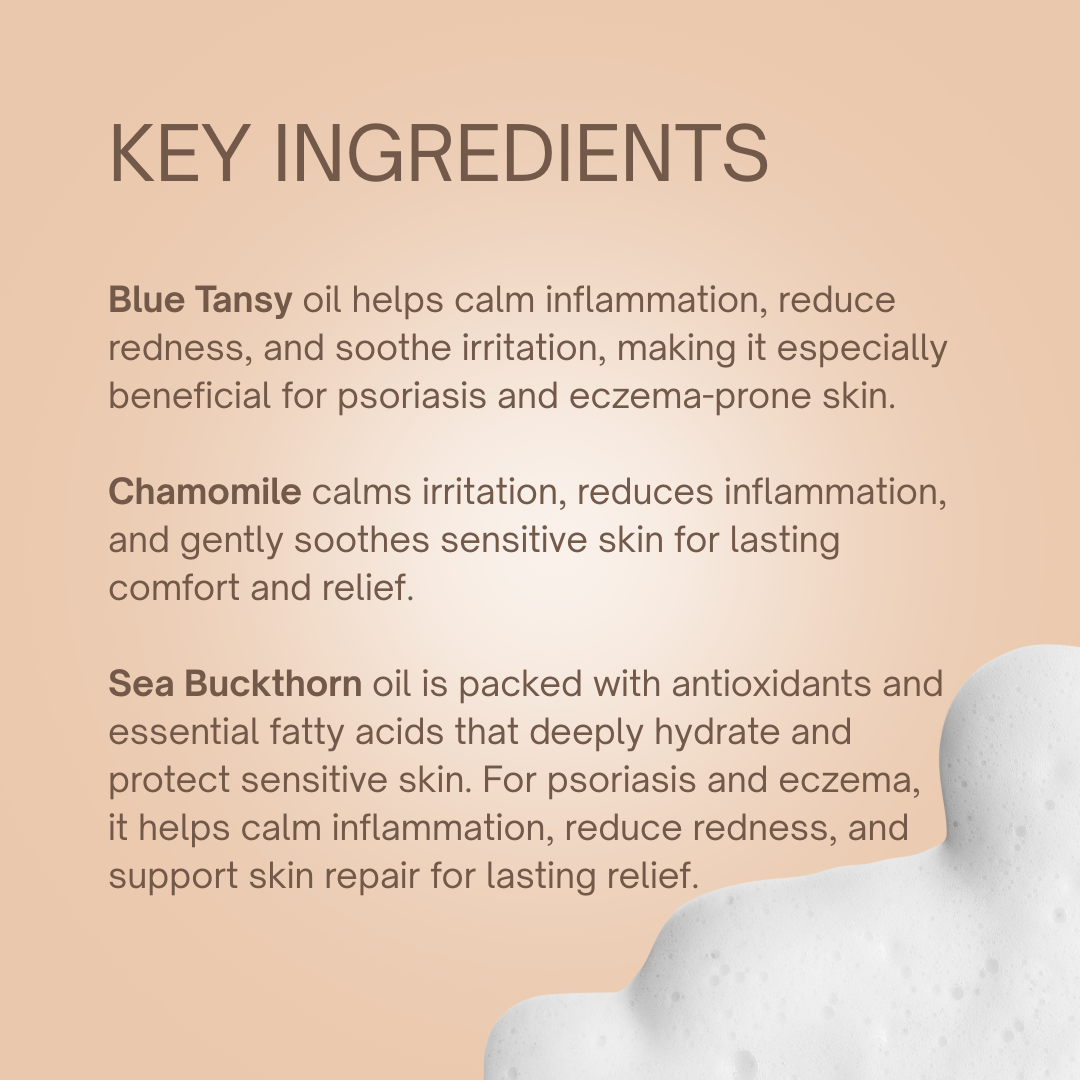 Psoriasis + Eczema Organic Shampoo + Body Wash