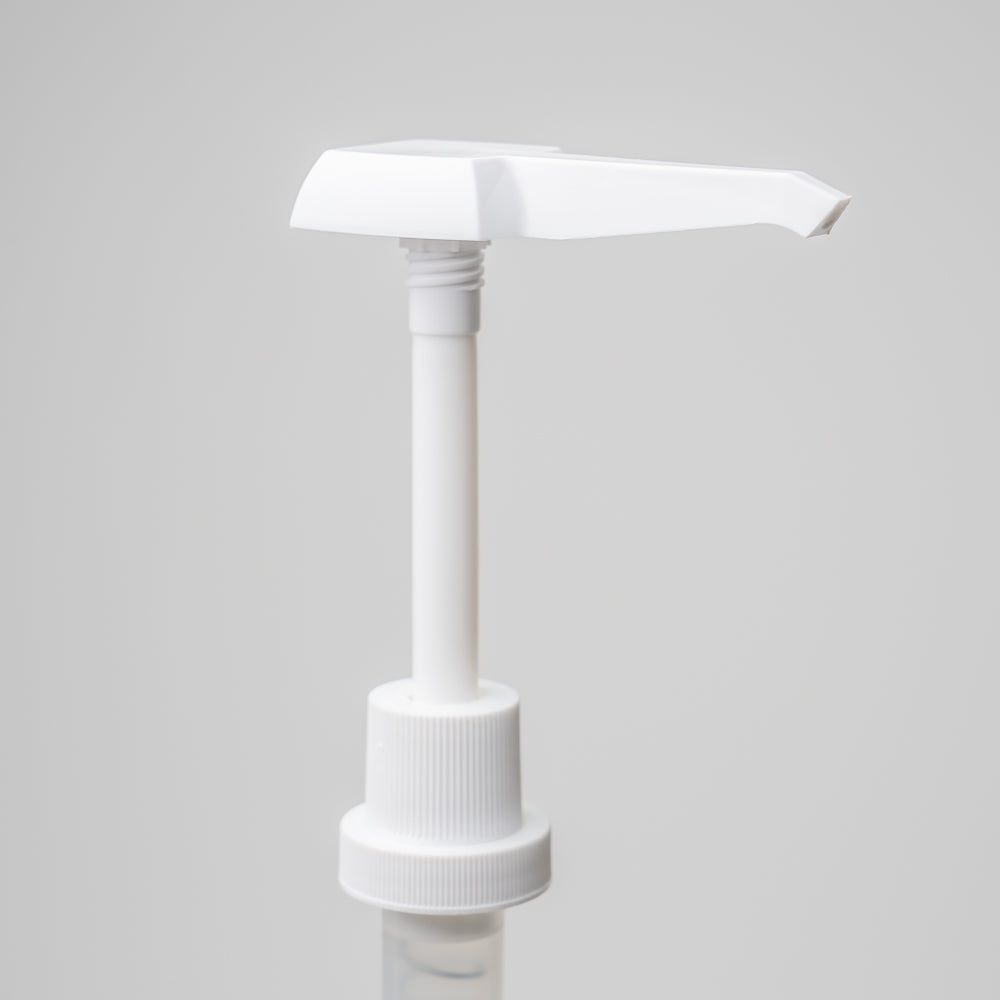 Half Gallon (64oz) Plastic Jug Measuring Pump