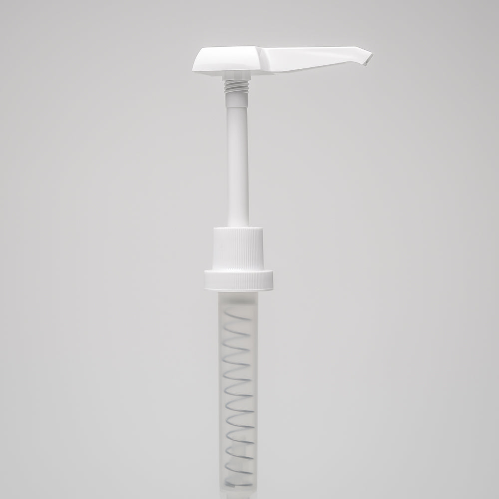 Half Gallon (64oz) Plastic Jug Measuring Pump