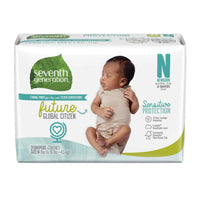 Sensitive Protection Fragrance-Free Diapers, Size Newborn, 31 count