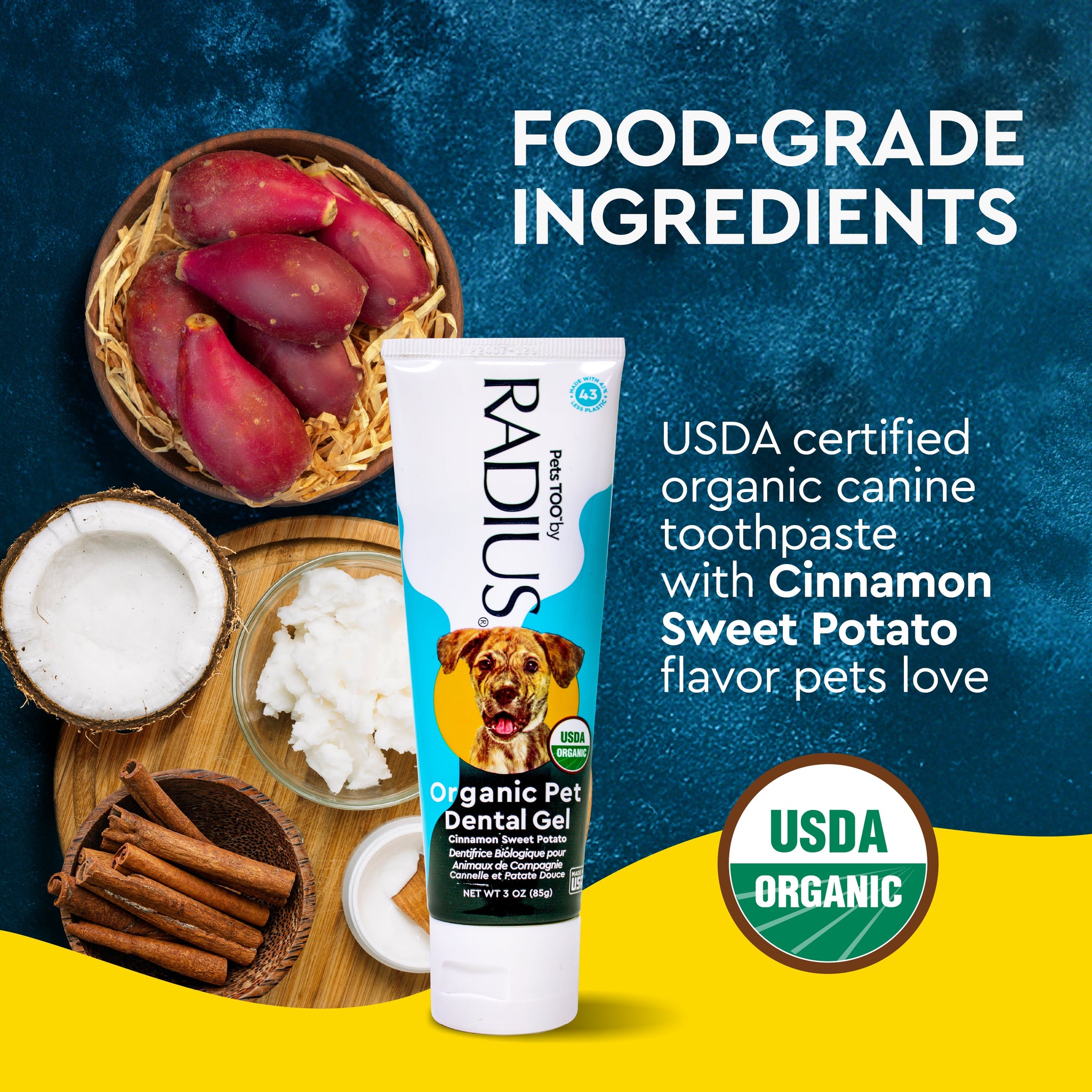 USDA Organic Canine Toothpaste