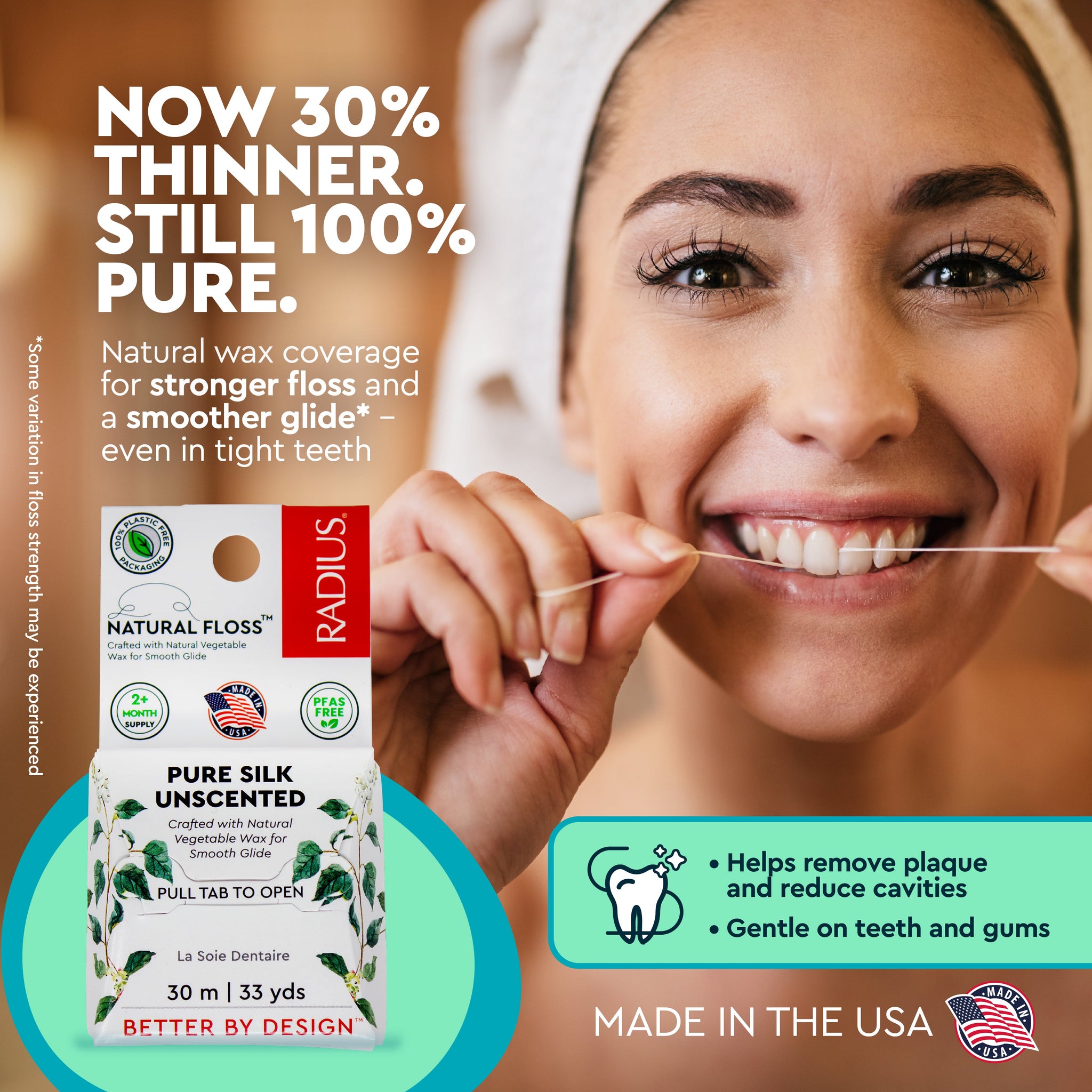 Natural Biodegradable Silk Floss™
