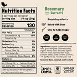 Rosemary Granola with Currants