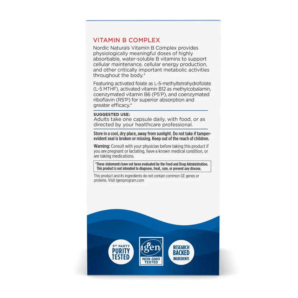 Vitamin B Complex, 45 Servings