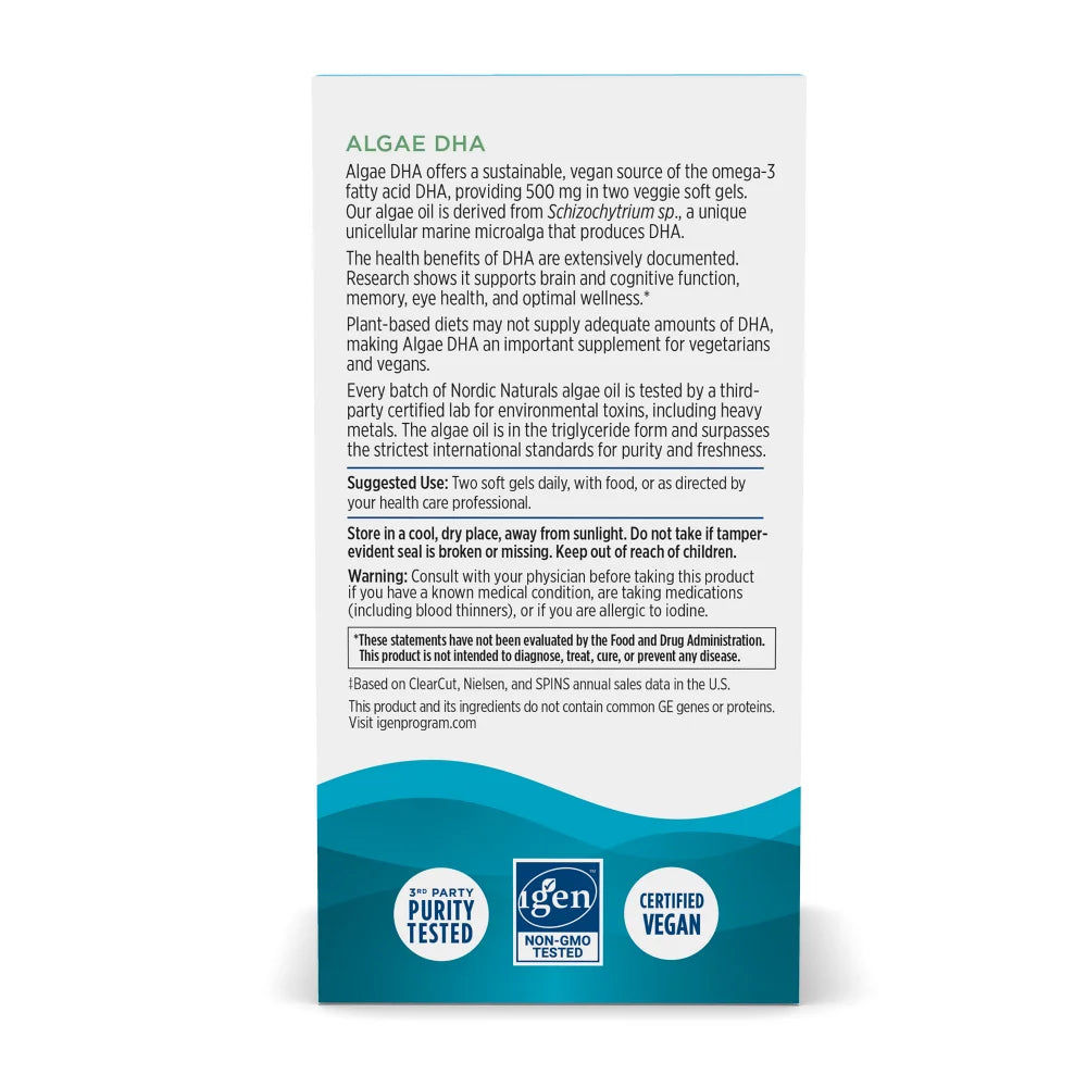 Algae DHA, 45 Servings