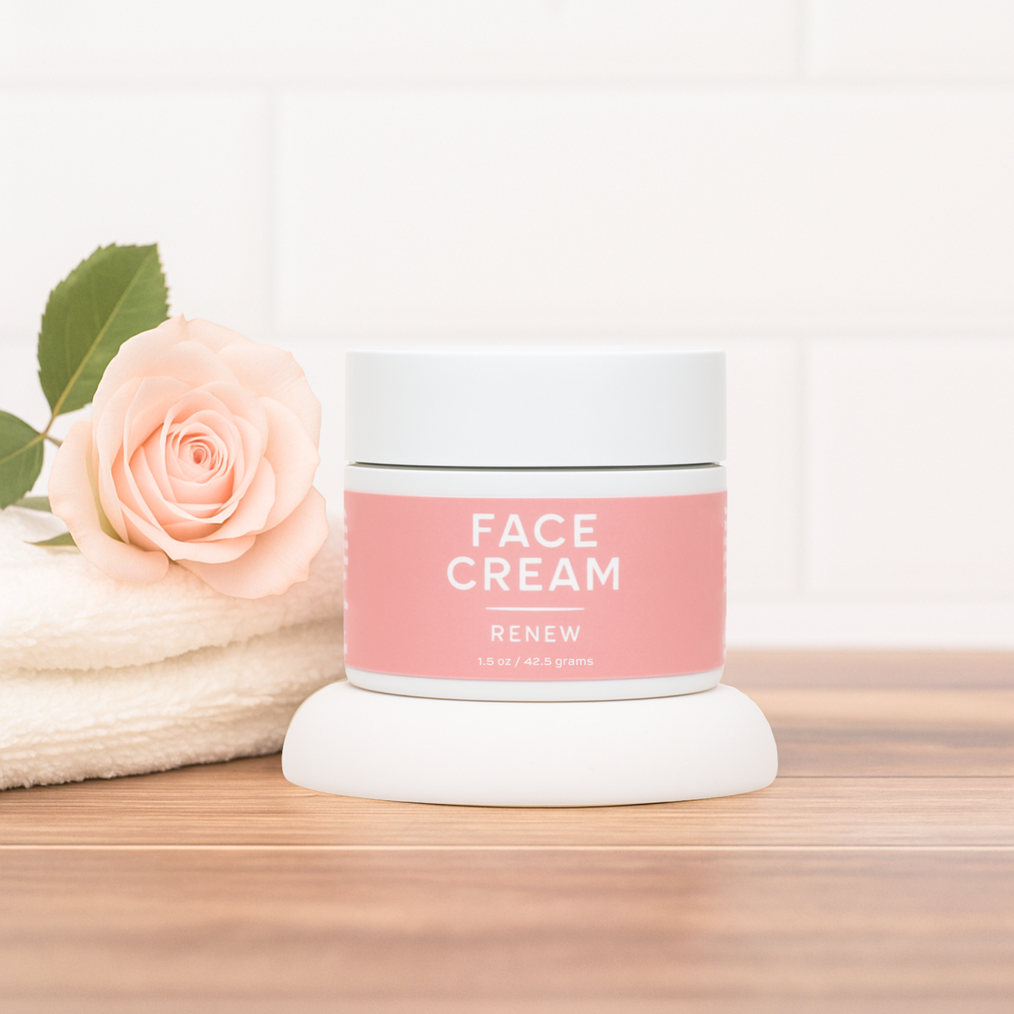 Renew Face Cream with Collagen + Hyaluronic Acid