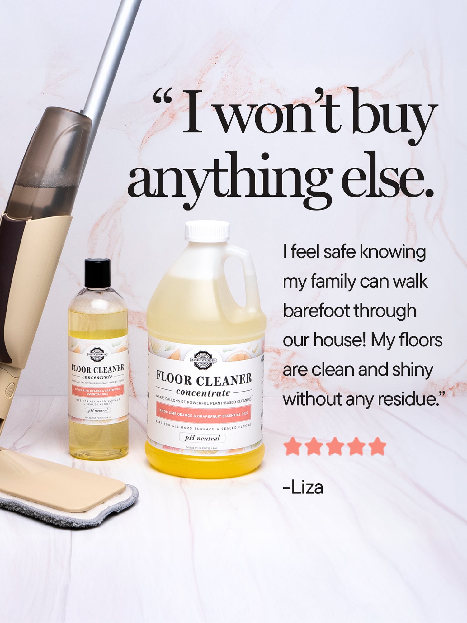 Floor Cleaner Concentrate | Lavender & Lemon