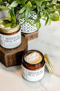 Natural Oral Rinse | Mouthwash Crystals