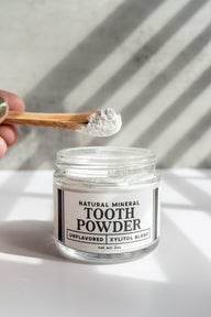 Remineralizing Tooth Powder with Hydroxyapatite + Xylitol