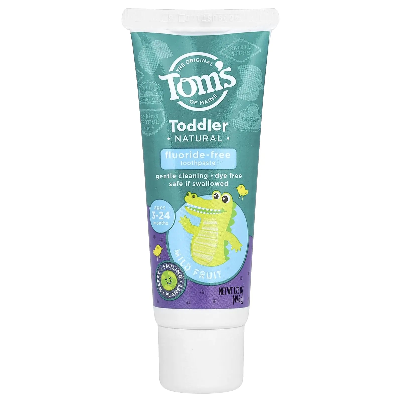 Mild Fruit Fluoride-Free Toddler Training Natural Toothpaste
