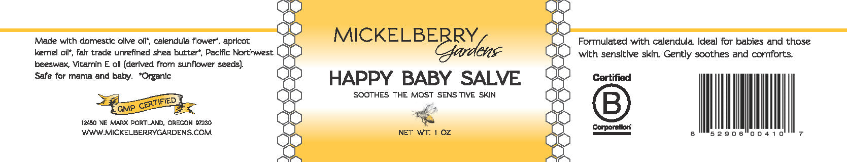 Happy Baby Salve
