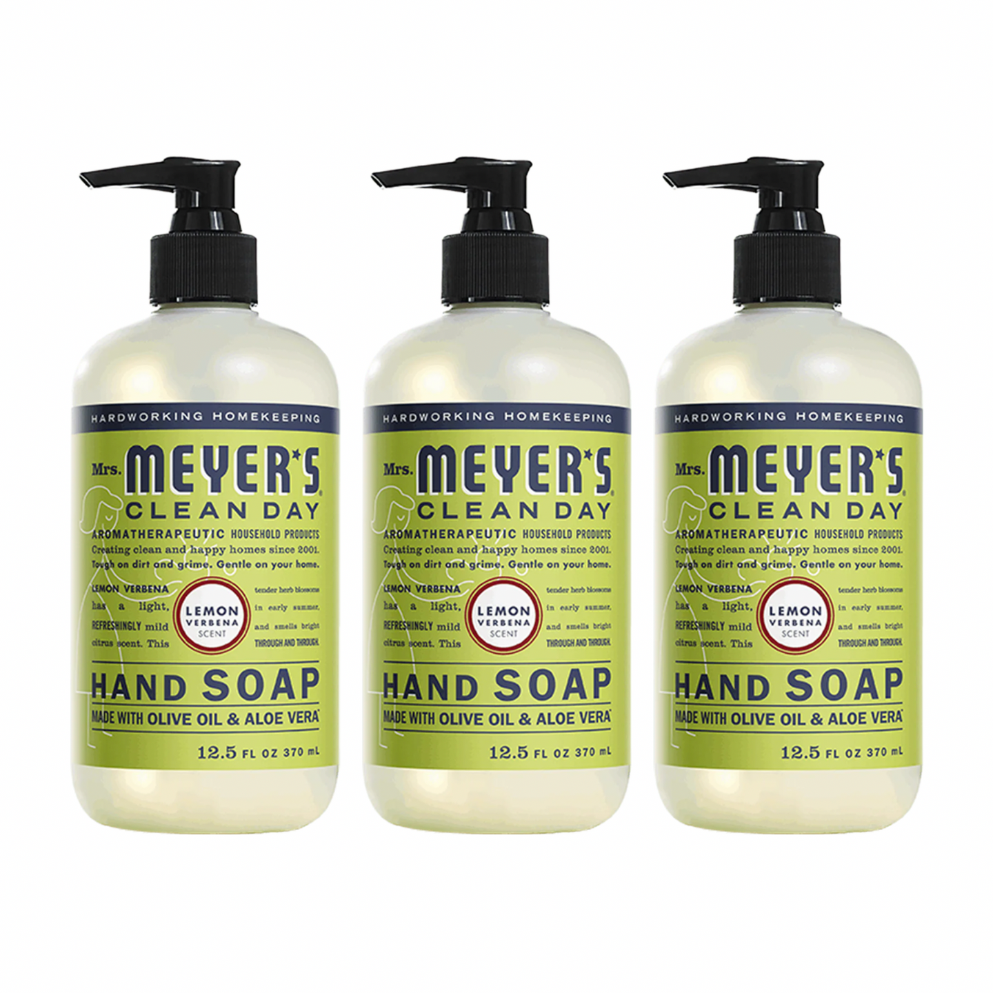 Lemon Verbena Liquid Hand Soap - 3 Pack