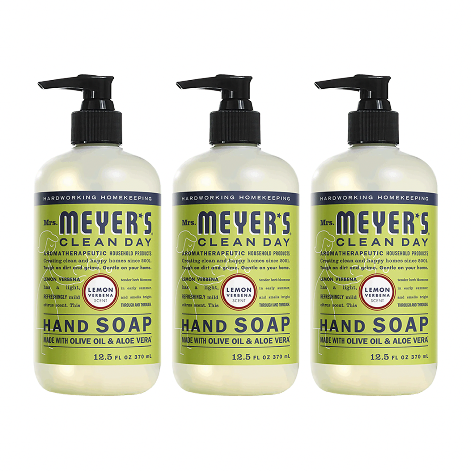 Lemon Verbena Liquid Hand Soap - 3 Pack