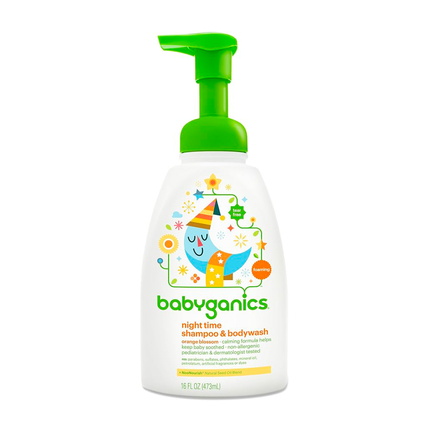 Night Time Orange Blossom Baby Shampoo and Body Wash