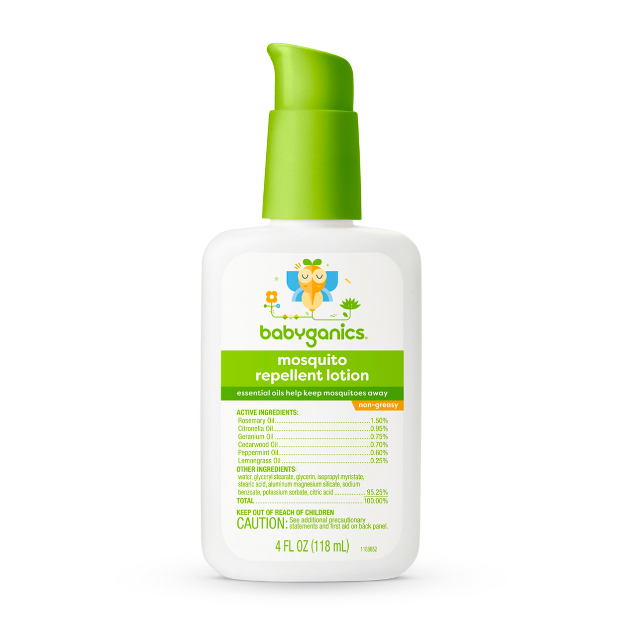Fragrance-Free Kids Mosquito Repellent Lotion, 4oz