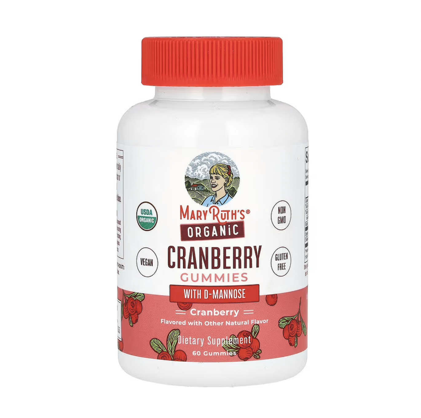 Organic Cranberry Gummies, 30 Servings