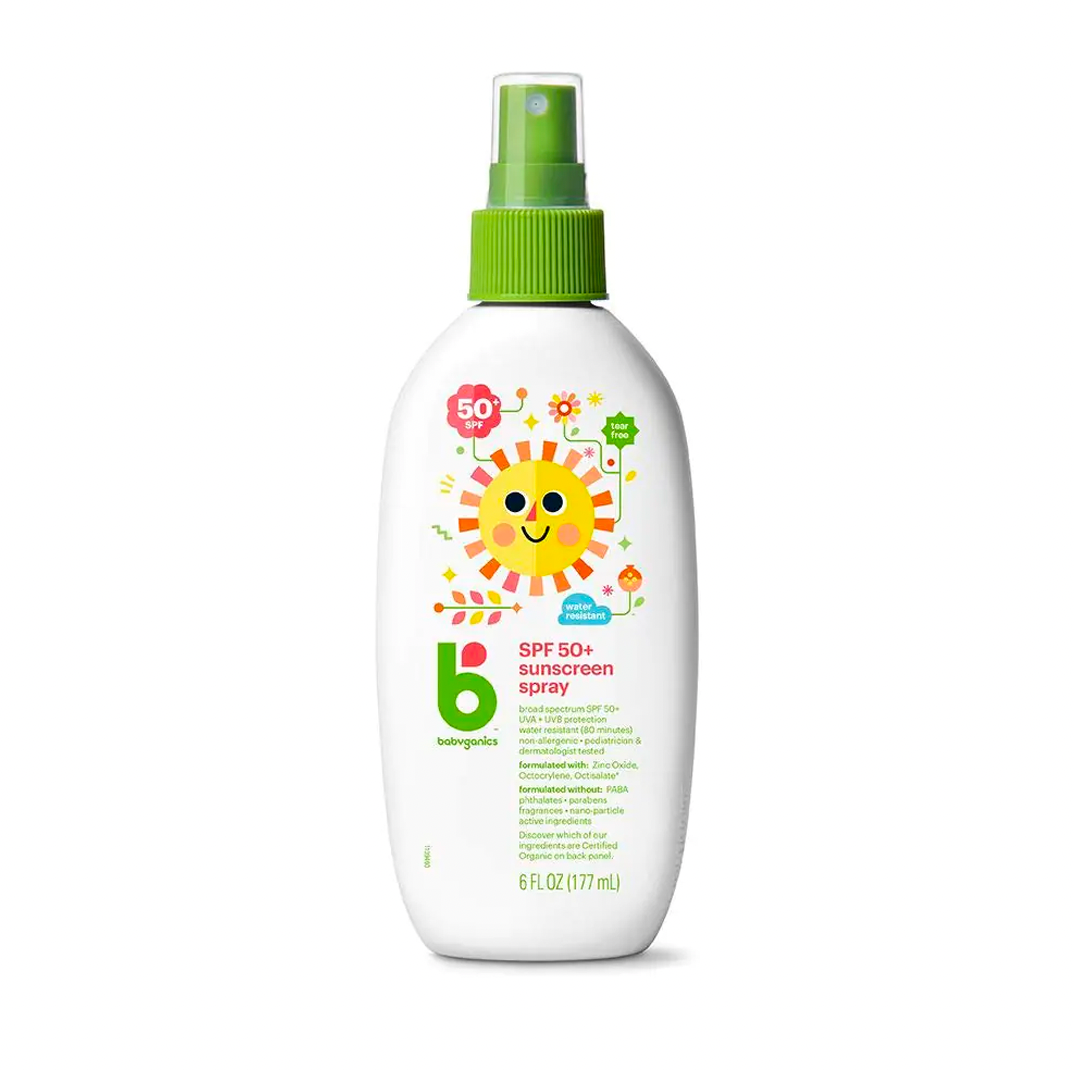 SPF 50 Baby Sunscreen Spray, 6 oz