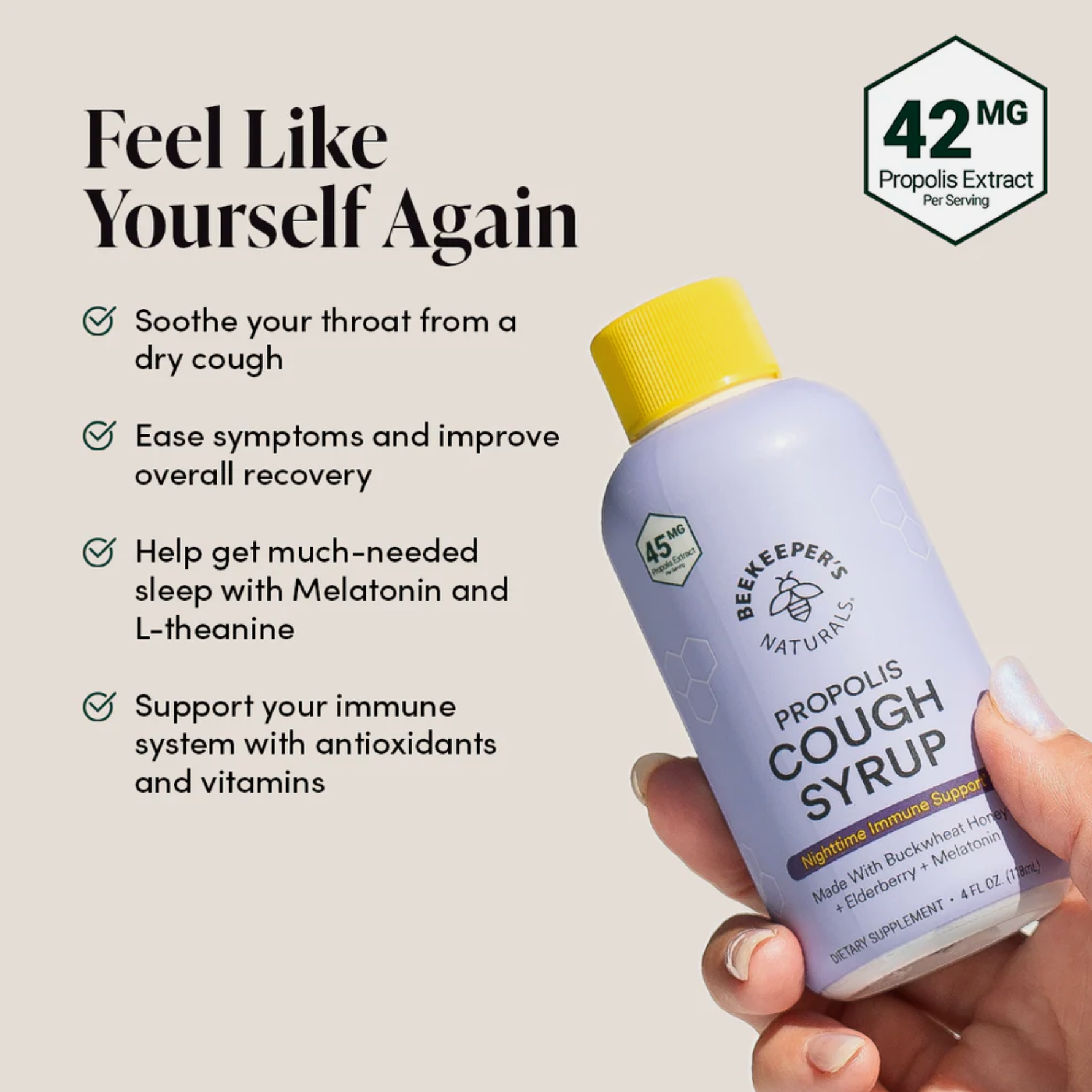 Propolis Nighttime Cough Syrup