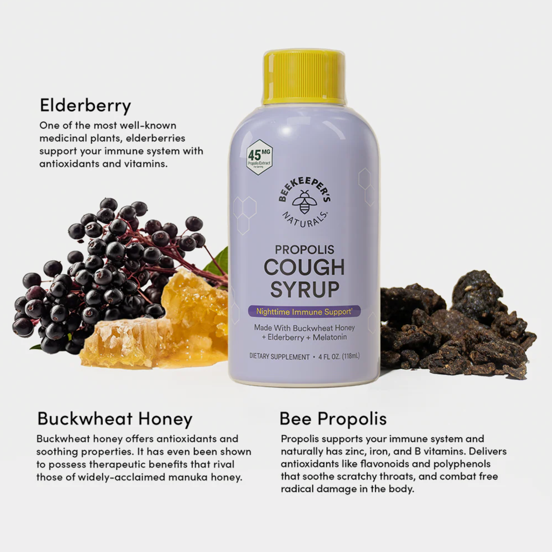 Propolis Nighttime Cough Syrup