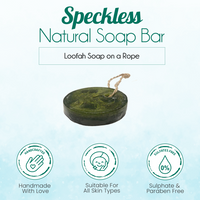 Speckless Soap Bar - Chia, Lemon, Parsley, and Coconut Oil