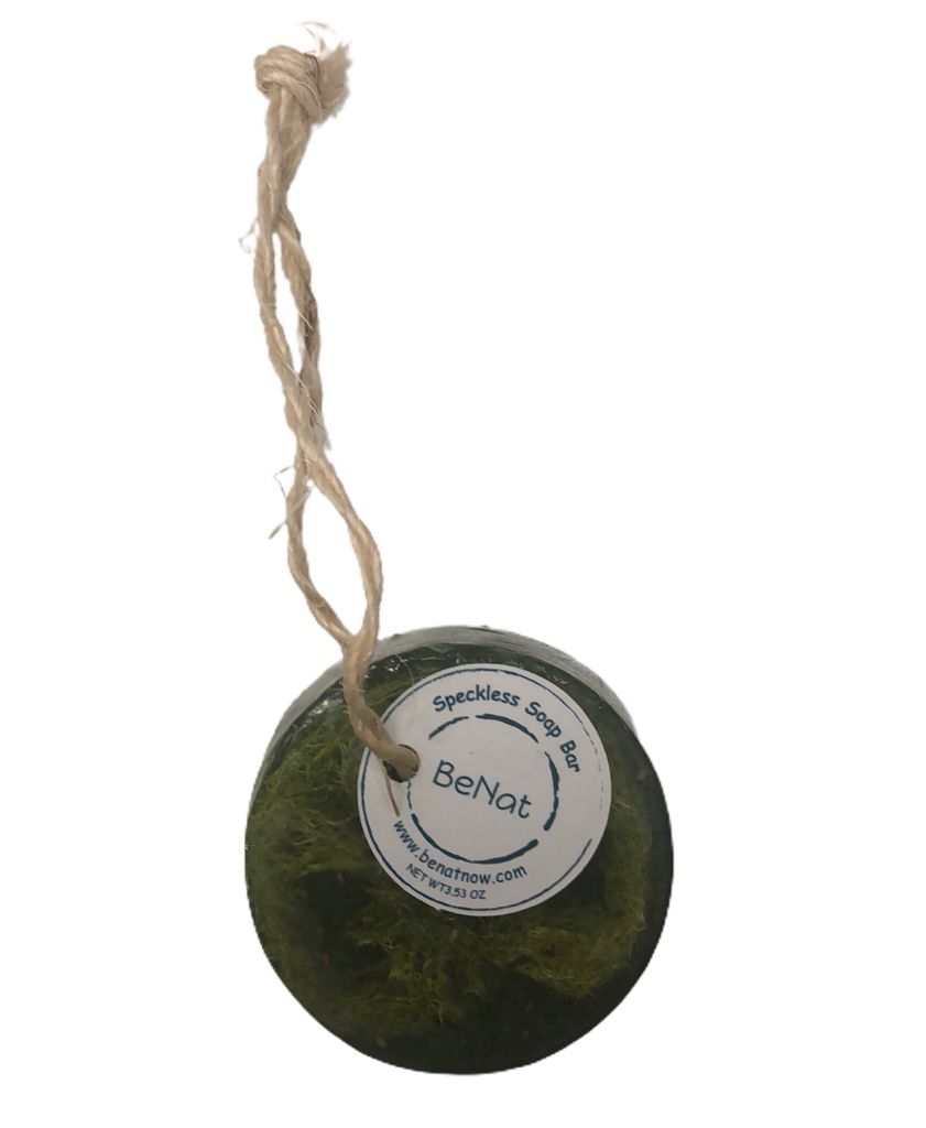 Speckless Soap Bar - Chia, Lemon, Parsley, and Coconut Oil