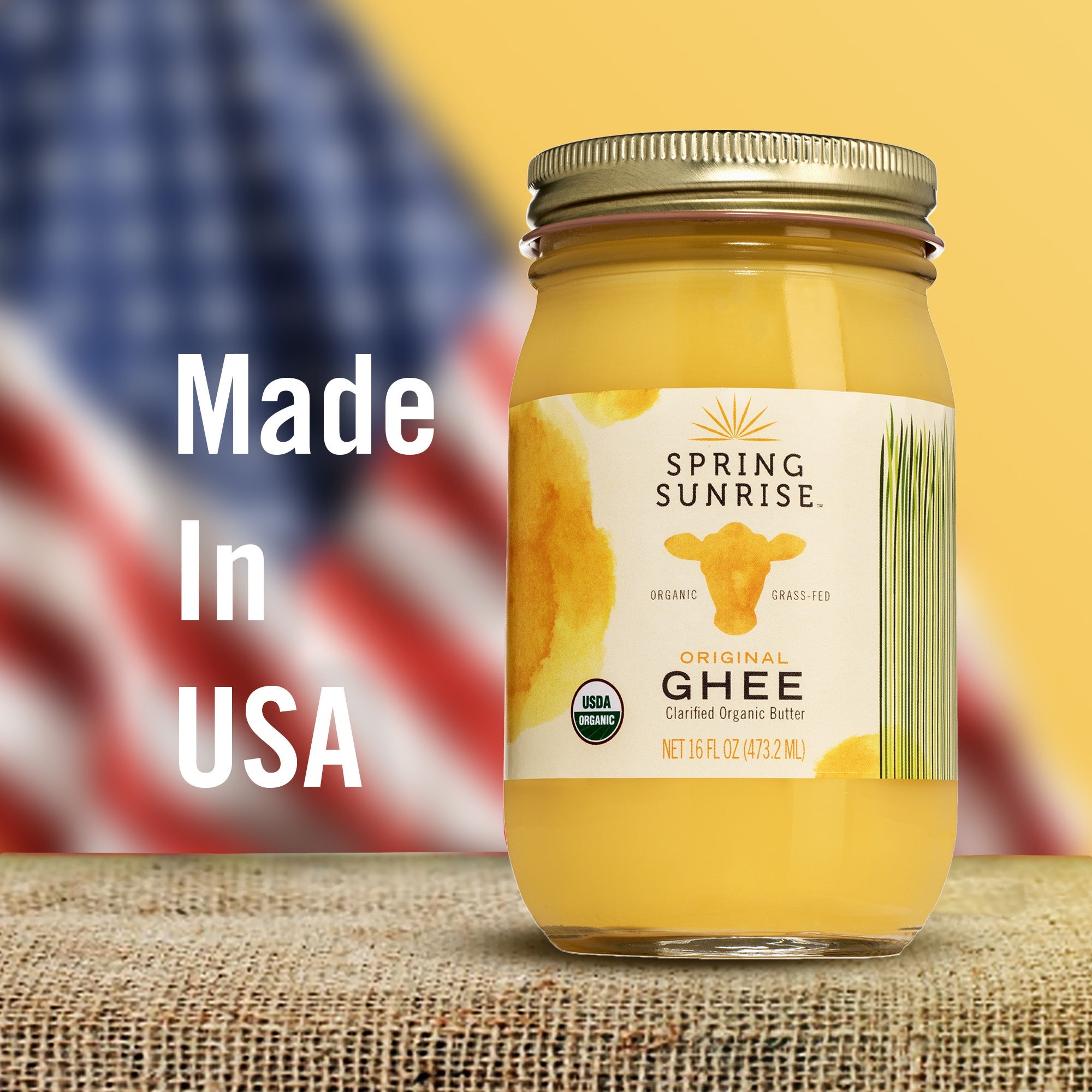 Organic Grass-Fed Ghee
