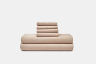 Natural Colored Cotton Bed Sheet Set