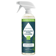 Puracy offers a lavender-scented stainless steel cleaner in a spray bottle, promising pure ingredients and a quick, easy way to make stainless steel glisten.
