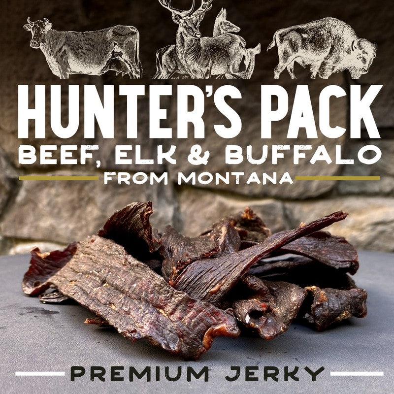The Hunter’s Pack – Elk, Buffalo and Beef Jerky