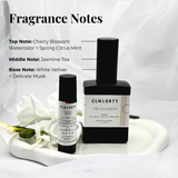 The Veil – Naturally-Derived Perfume (Cherry Blossom • Jasmine Tea • White Vetiver)