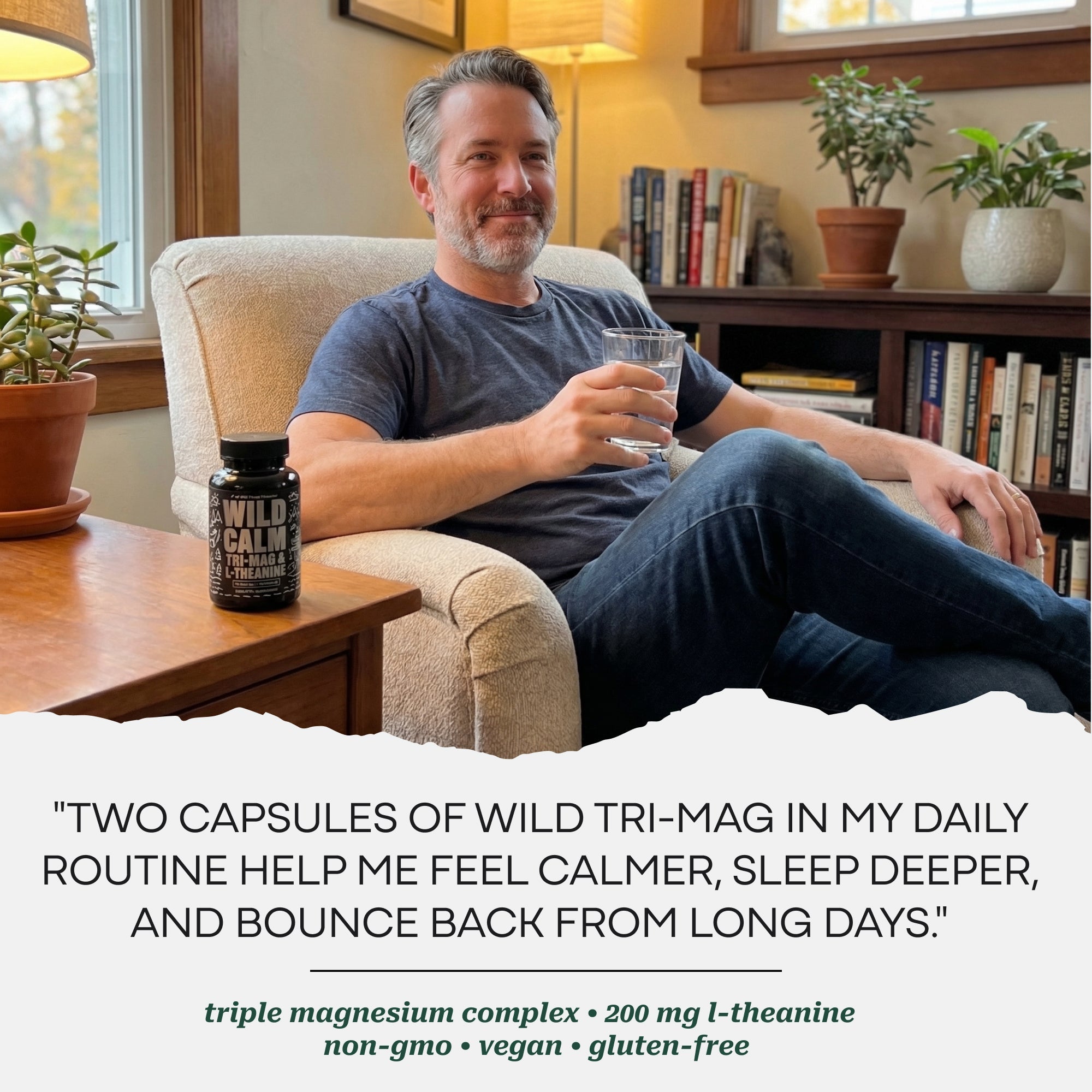 Wild Triple-Magnesium Complex & L Theanine