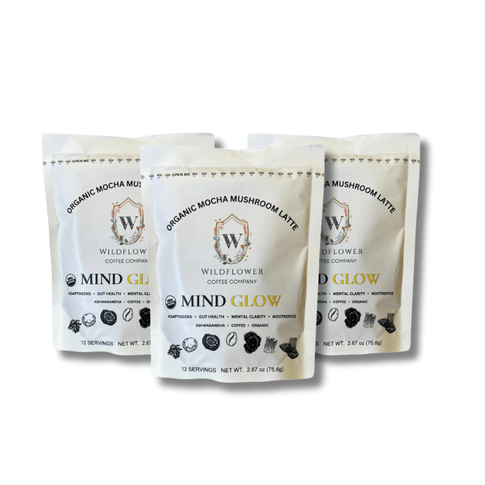 Mind Glow Organic Mushroom Coffee