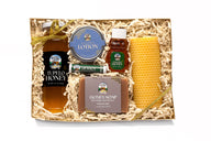 Tupelo Honey & Honeycomb Pillar Candle Gift Box