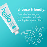 Antiplaque + Whitening Fluoride-Free Peppermint Toothpaste - 4 Pack