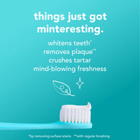 Antiplaque + Whitening Fluoride-Free Peppermint Toothpaste - 4 Pack