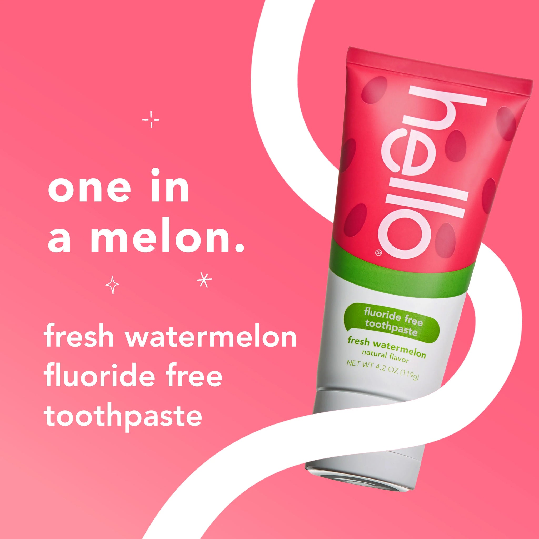 Watermelon Fluoride-Free Toothpaste for Kids