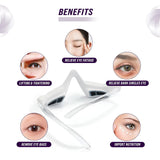 Under-Eye Red Light Therapy and Relaxation Massager