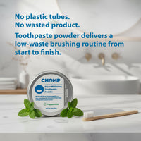 Nano Hydroxyapatite Peppermint Toothpaste Powder
