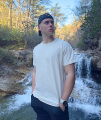 Unisex Organic Undyed Cotton Short Sleeve T-Shirt