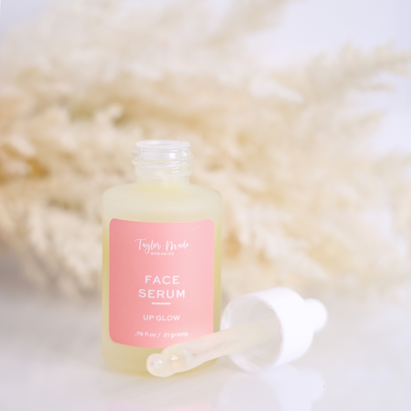 UpGlow Organic Face Serum with Collagen + Hyaluronic Acid