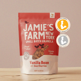 Vanilla Bean Granola with Sour Cherries