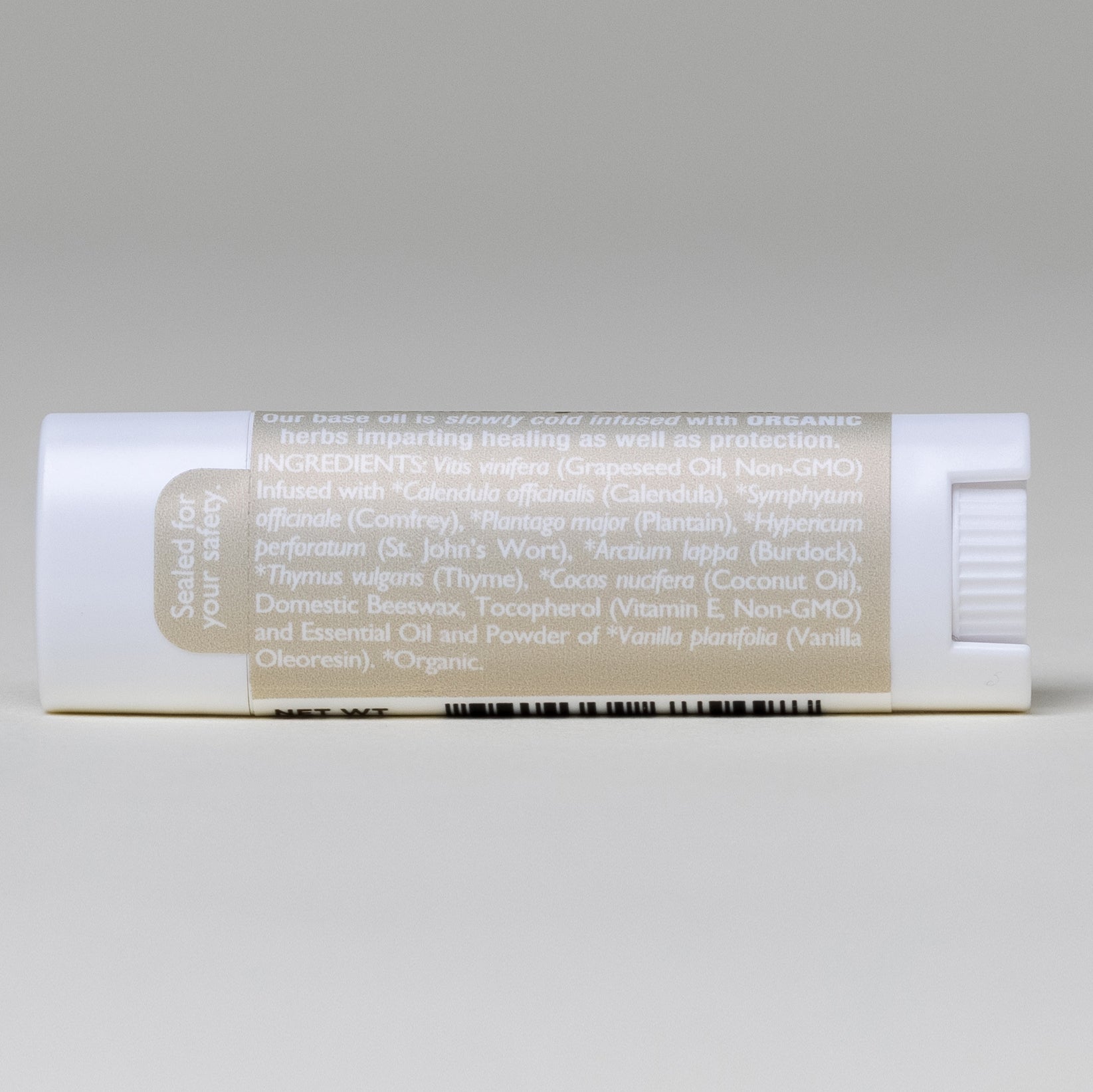 Natural Lip Balm 3 Pack, Vanilla, Earl Grey, Mintyliptus