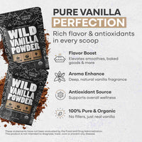 Vanilla Powder - Organic Ground Whole Vanilla Beans