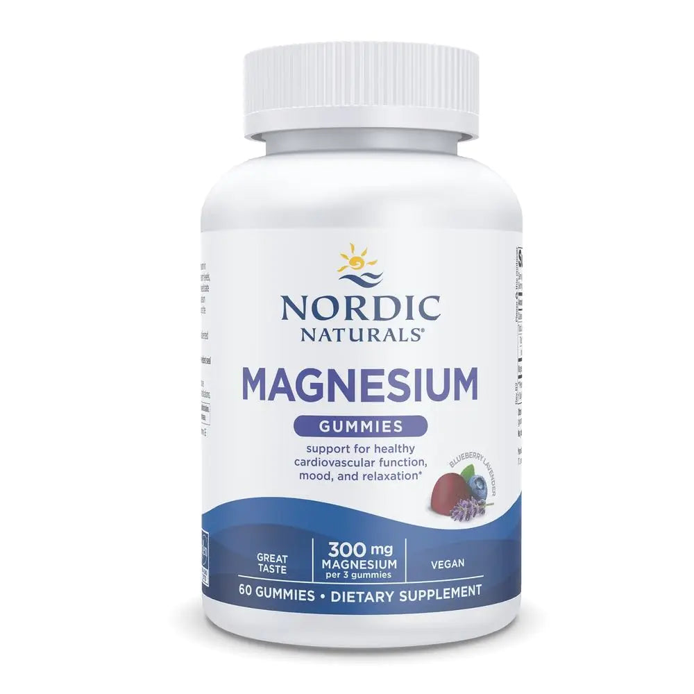 Magnesium Blueberry Lavender Gummies, 20 Servings