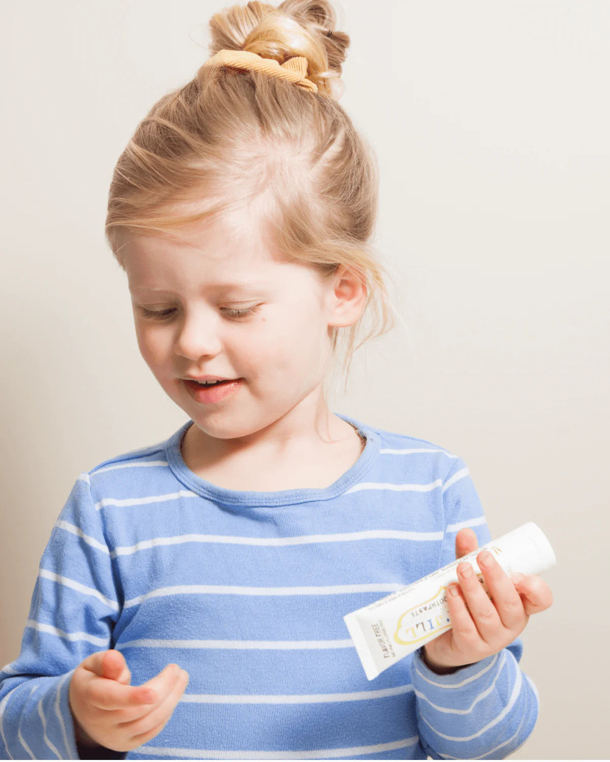 Flavor-Free Natural Certified Toothpaste for Kids & Babies - 6 Pack