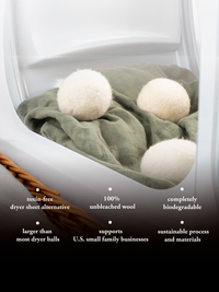 Jumbo Wool Dryer Balls - 3 Pack